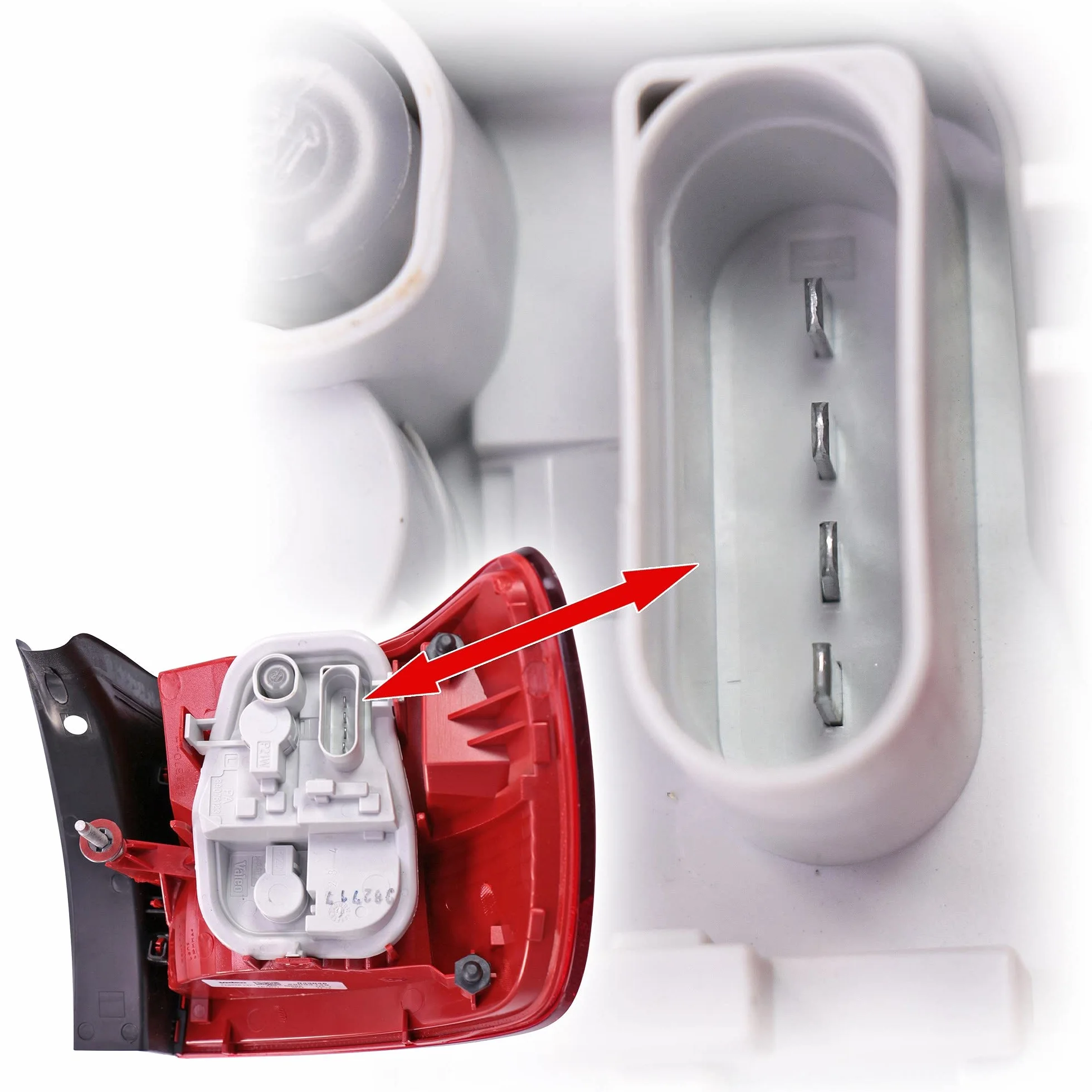 VALEO Technologia LED samochodowa lampa tylna 43846 do modeli pojazdów, AUDI A6 III Avant facelift (2008 > 2011)